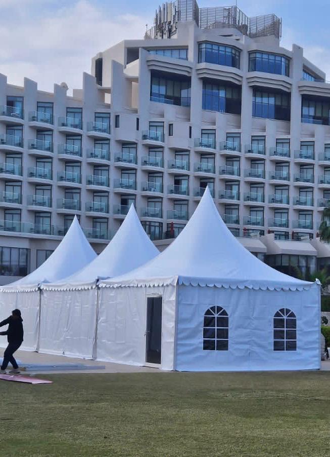 Temporary tent and event structure rental in the UAE